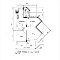 Blk 261 Tampines Street 21 (Tampines), HDB 3 Rooms #546891331